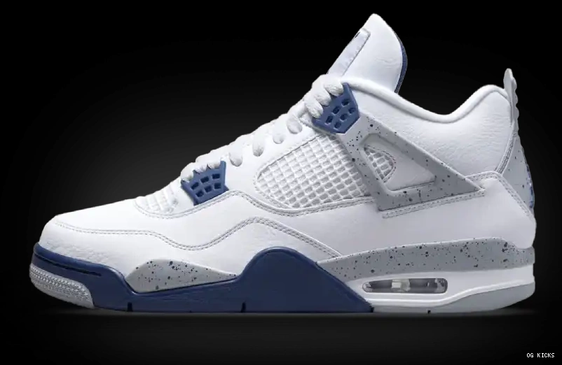 Air Midnight Jordan 4 Retro Navy 0701